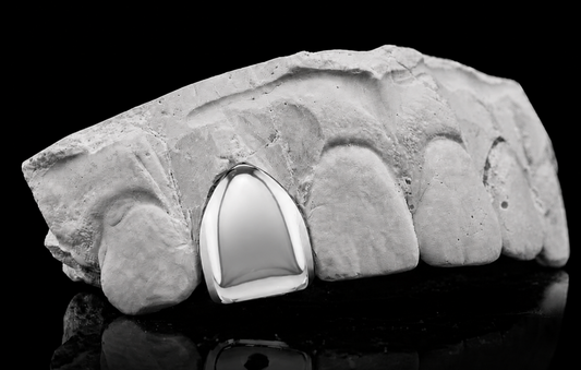 Silver Single Grillz Tooth Cap